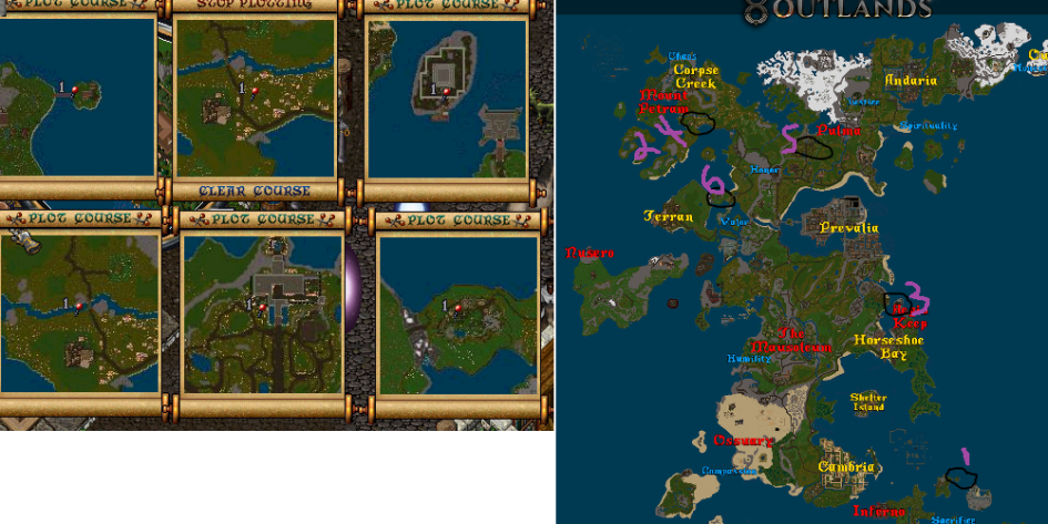 Uo Outlands Treasure Maps